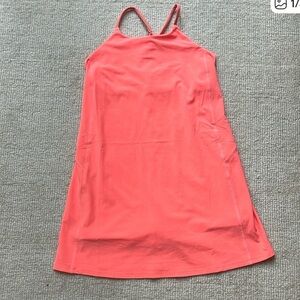 Athleta Vibrant Coral Sports Dress